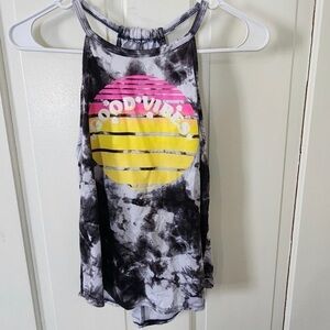 Womens nobo good vibes tank top size small